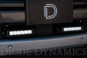 Ford Ranger LED Light Bar Kit - Front - Diode Dynamics - SS6 LED Lightbar Kit - White - `19-`21
